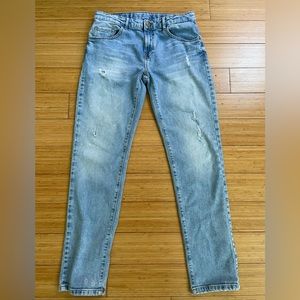 Zara Boys Straight Washed Jeans Size 13-14